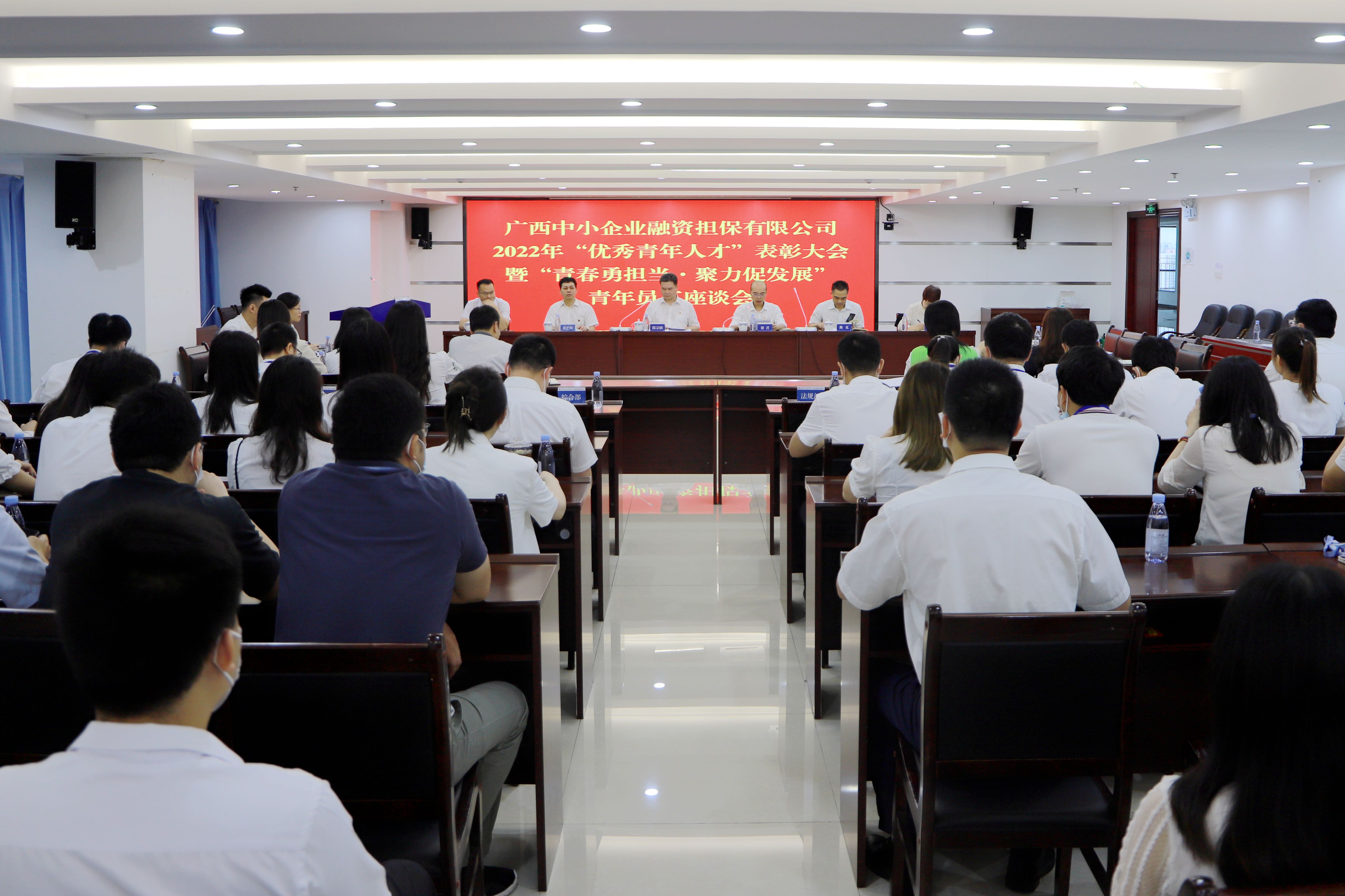 黨委書記講專題黨課，熱議建團(tuán)百年有我！中小擔(dān)保召開“優(yōu)秀青年人才”表彰大會(huì)暨“青春勇?lián)?dāng) 聚力促發(fā)展”青年員工座談會(huì)